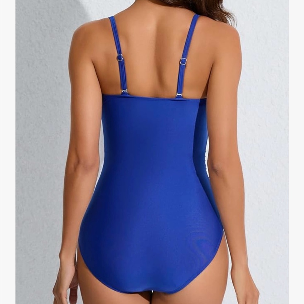 Women's One Piece Swimsuit xxl Emerald Green - Picture 6 of 11